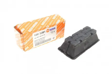 Подушка ресори (передньої/нижня) MB Sprinter/VW LT 96- (2-х лист) (L) AUTOTECHTEILE 1003281
