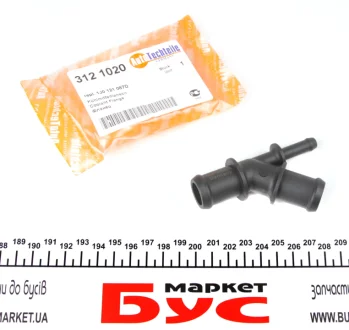 Фланець системи охолодження VW T5 1.9-2.5 TDI 03-09 AUTOTECHTEILE 312 1020