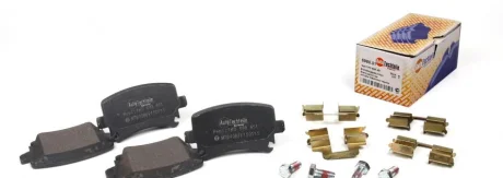 Колодки гальмівні AUTOTECHTEILE 3698001