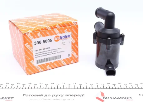 Насос системи охолодження (додатковий) VW Caddy III/IV 1.2-1.6 i/TSI/1.6-2.0 TDI/SDI 04- AUTOTECHTEILE 3965005