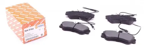 Колодки тормозные (передние) Citroen Berlingo/Peug AUTOTECHTEILE 5040162
