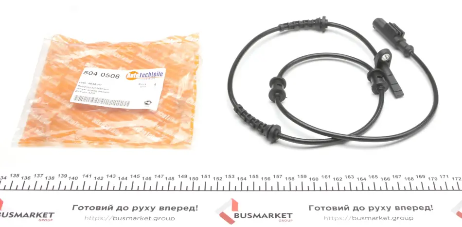 Датчик ABS (задній) Fiat Ducato/Peugeot Boxer 06- AUTOTECHTEILE 5040506 (фото 1)