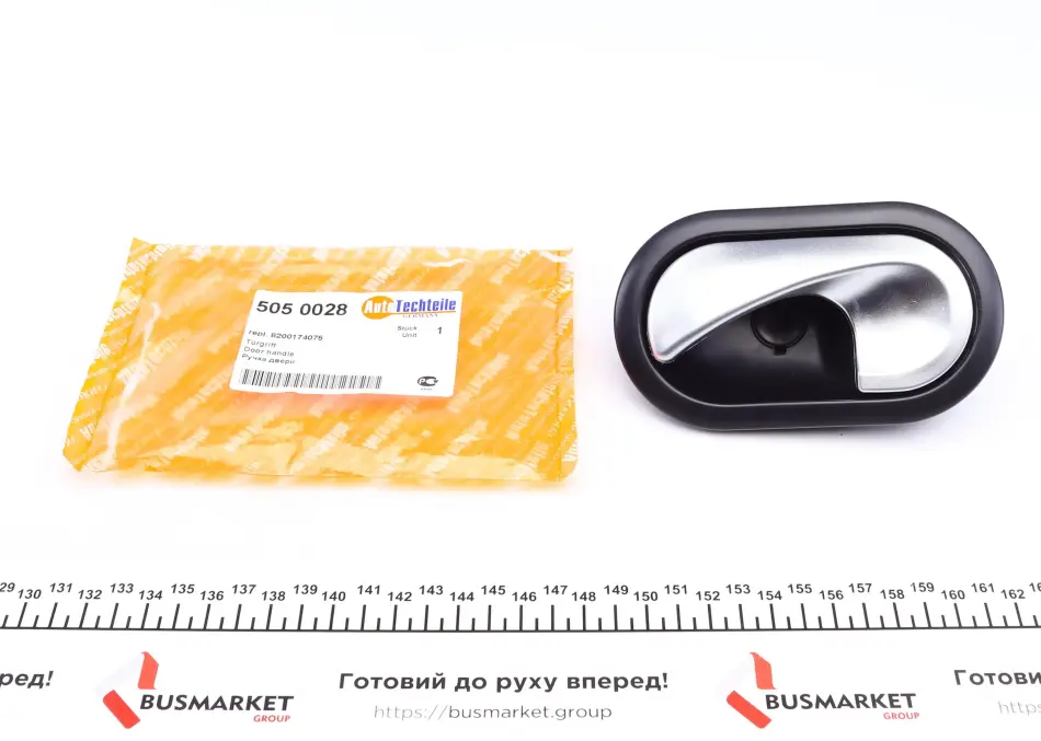 Ручка дверей (передніх/всередині) (L) Renault Master 10-/Kangoo 08- AUTOTECHTEILE 505 0028 (фото 1)