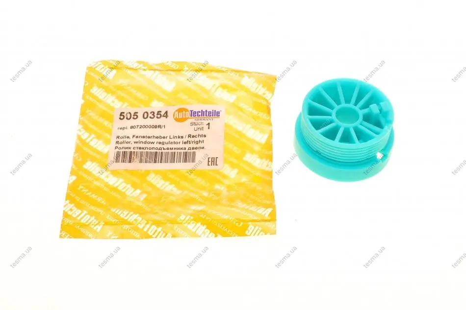 Ролик стеклоподъемника AUTOTECHTEILE 505 0354 (фото 1)