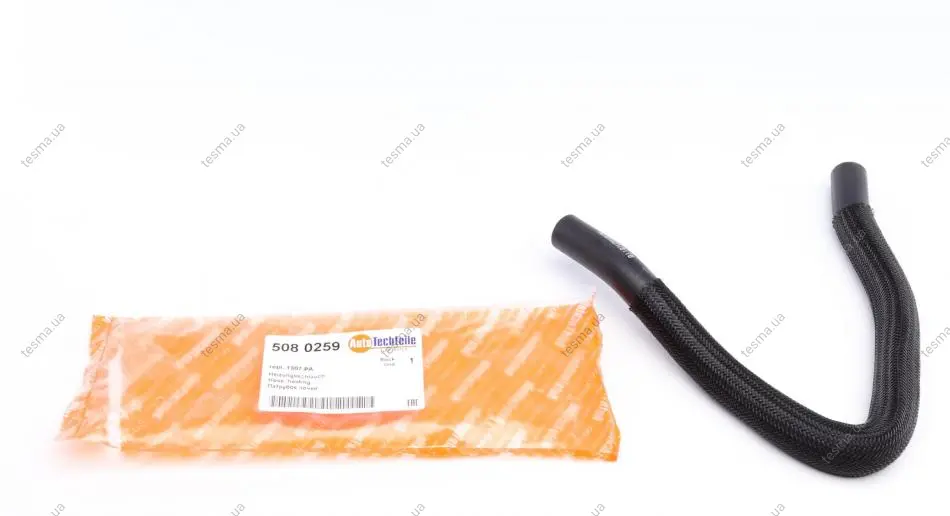 Патрубок пічки Citroen Berlingo/ Peugeot Partner 2.0 HDI 96-07 AUTOTECHTEILE 508 0259 (фото 1)