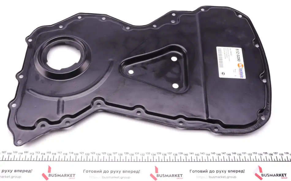 Кришка двигуна (передня) Ford Transit/Peugeot Boxer 2.2TDCi/2.2HDi 06- AUTOTECHTEILE 512 0250 (фото 1)
