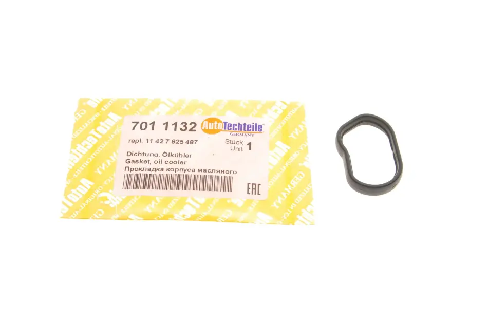 Прокладка корпуса фільтра масляного BMW 1 (F20/F21)/3 (F30/F80) 10-16 N13 AUTOTECHTEILE 701 1132 (фото 1)
