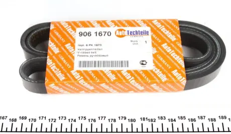 Ремінь поліклиновий AUTOTECHTEILE 9061670
