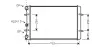 Радіатор, Система охолодження двигуна AVA QUALITY COOLING AI2155 (фото 1)
