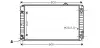 AVA AUDI Радіатор охолодження A8 94- AVA QUALITY COOLING AIA2099 (фото 1)
