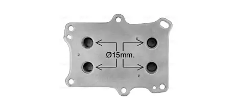 Охолоджувач оливи AVA QUALITY COOLING AL3153