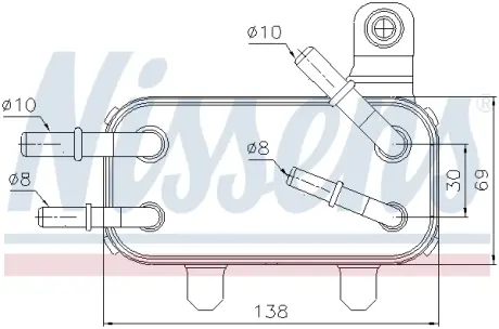 Охолоджувач оливи AVA QUALITY COOLING AU3366