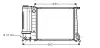 AVA BMW Радіатор сист. охолодження двиг. 3 E30 1.6/1.8 87-94 AVA QUALITY COOLING BW2081 (фото 1)