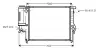 Радіатор, Система охолодження двигуна AVA QUALITY COOLING BW2121 (фото 1)