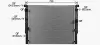 Радіатор, Система охолодження двигуна AVA QUALITY COOLING BW2620 (фото 2)