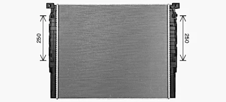AVA BMW Радіатор системи охолодження двигуна 5 (G30, F90) 16-, 5 Touring (G31) 17-, 6 Gran Turismo (G32) 17- AVA QUALITY COOLING BW2623