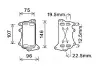 Радіатор масляний КПП BMW 3 F30 (12-), 5 F10 (10-), 7 F01 (09-), X3 F25 (11-), X5 F15 (14-) 3.0D AVA AVA QUALITY COOLING BW3556 (фото 1)