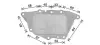 AVA BMW Оливний радіатор (без корпуса) 2 Active Tourer (F45) 13-, 2 Gran Tourer (F46) 14-, X1 (F48) 14- AVA QUALITY COOLING BW3594 (фото 3)