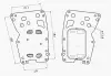 Радіатор масляний BMW 1 F20 (11-), 3 E90, F30 (05-), 5 F10 (10-) N47/B47 2.0D AVA AVA QUALITY COOLING BW3625 (фото 1)