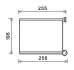 Радіатор обігрівача салону Peugeot 308 1,4-1,6i 1,6 2,0HDI 07>10/09, Citroen C3 Picasso 09> AVA AVA QUALITY COOLING CN6281 (фото 1)