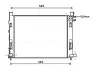 Радиатор охлаждения двигателя Dokker 1.2 i + /+ AC 11/12- (AVA) AVA QUALITY COOLING DAA2008 (фото 1)