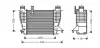 Інтеркулер Renault Clio (06-), Modus (05-)/Nissan Note (04-), Juke (11-) 1.2i, 1.5 dCi AVA AVA QUALITY COOLING DNA4356 (фото 1)