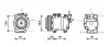 Компресор кондицiонера AVA QUALITY COOLING DNK344 (фото 1)