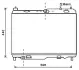 Радіатор охолодження двигуна Ford B-Max (12-), Ecosport (12-), Fiesta (02-), Transit Courier (14-) 1.4, 1.5, 1.6 TDCi AVA AVA QUALITY COOLING FD2442 (фото 1)
