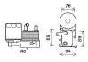 Радіатор масляний Ford Connect 1,8DI-1,8TDCI 02>13 MT AVA AVA QUALITY COOLING FD3598H (фото 1)
