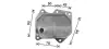 Охолоджувач оливи AVA QUALITY COOLING FD3669 (фото 3)