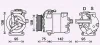 Компресор кондиціонера Ford Transit (14-), Transit Custom (13-) 2.2TDCi AVA AVA QUALITY COOLING FDAK635 (фото 1)