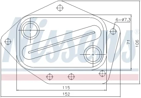 Охолоджувач оливи AVA QUALITY COOLING FT3492