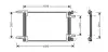 AVA FIAT Радіатор кондиціонера (конденсатор) 1.2/1.9D 01- AVA QUALITY COOLING FT5248 (фото 1)