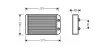 Теплообмінник, система опалення салону AVA QUALITY COOLING FTA6254 (фото 1)