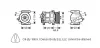 Компресор кондиціонера Fiat Doblo (10-)/Opel Combo (12-) AVA AVA QUALITY COOLING FTAK394 (фото 1)