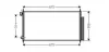 Радіатор кондиціонера Honda Accord 2,0-2,4i 03>08 AVA AVA QUALITY COOLING HD5185D (фото 1)
