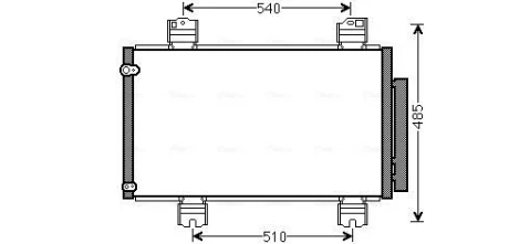 Автозапчасть AVA QUALITY COOLING HDA5236D