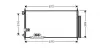 AVA HONDA Радіатор кондиціонера (конденсатор) ACCORD VII 2.2 04- AVA QUALITY COOLING HDA5239D (фото 1)