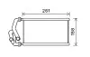 Радіатор обігрівача салону Honda Civic (05-13), CR-V (06-12) AVA AVA QUALITY COOLING HDA6294 (фото 1)