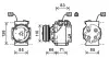 AVA HONDA Компресор кондиціонера CITY IV 1.3 05-, JAZZ II 1.2, 1.3 02- AVA QUALITY COOLING HDAK260 (фото 1)