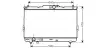 Радіатор охолодження двигуна Hyundai Santa Fe (01-06) 2,0d MT AVA AVA QUALITY COOLING HY2113 (фото 1)
