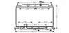Радіатор охолодження HYUNDAI Accent (вир-во AVA) AVA QUALITY COOLING HYA2177 (фото 1)