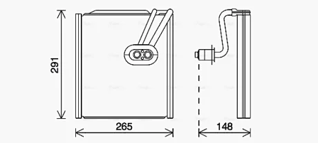 Автозапчасть AVA QUALITY COOLING HYV444