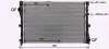 Радіатор, Система охолодження двигуна AVA QUALITY COOLING MS2728 (фото 2)