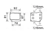 Радиатор масляный MB C-Class (00-), E-Class (02-) 1.8 Kompressor AVA AVA QUALITY COOLING MS3559 (фото 1)