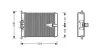 AVA DB Радіатор опалення S-Class W140 AVA QUALITY COOLING MS6187 (фото 1)