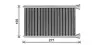 Радіатор обігрівача MB C-Series (14-), E-Series (16-), G-Series (18-) AVA AVA QUALITY COOLING MS6780 (фото 3)