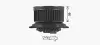 Вентилятор обігрівача салону MB ML (W164) (05-), GL (X164) (06-) AVA AVA QUALITY COOLING MS8765 (фото 2)