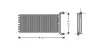 Радиатор отопителя MERCEDES-BENZ SPRINTER (пр-во AVA) AVA QUALITY COOLING MSA6399 (фото 1)