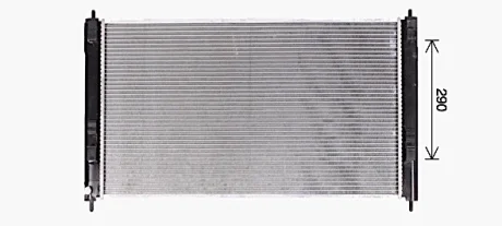 Радіатор охолодження Citroen С4/Peugeot 4008 1.8 HDi 12-/ MITSUBISHI ASX (вир-во AVA) AVA QUALITY COOLING MT2274